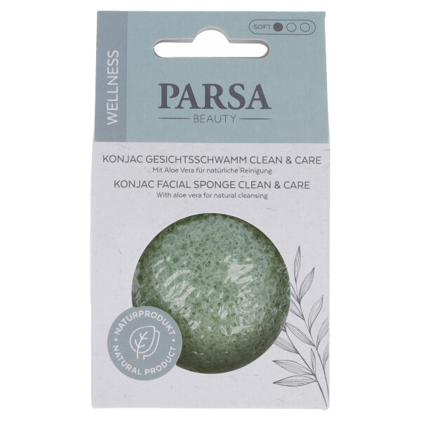 Burete de curatare si exfoliere Kojac, verde inchis, 1 bucata, Parsa