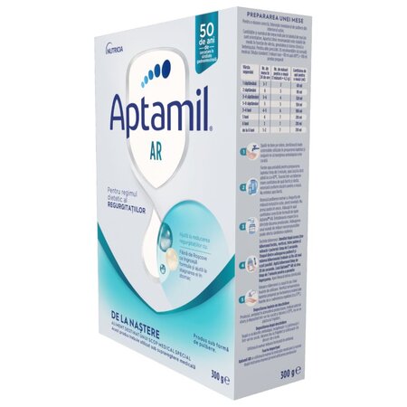 Lapte praf de la nastere AR, 300 g, Aptamil 758361