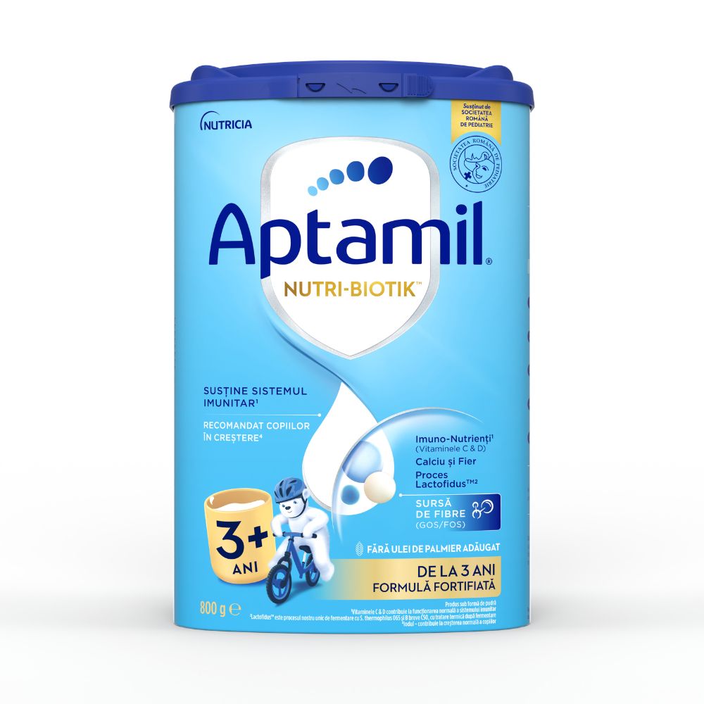 Lapte praf Nutri - Biotik 3+, peste 3 ani, 800 g, Aptamil