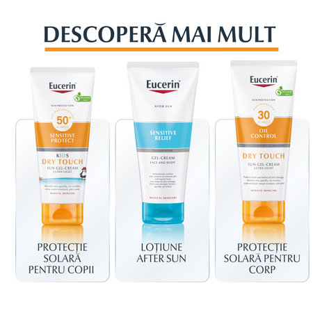 Crema de corp cu SPF50+ impotriva alergiei la soare Sun Protection, 150 ml, Eucerin 712728