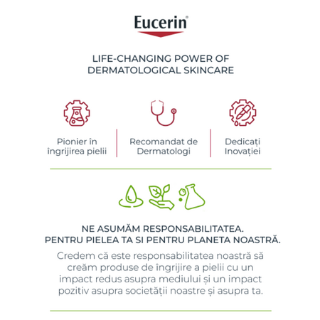 Lotiune de corp cu SPF50+ pentru copii Dry Touch, 200 ml, Eucerin 712729