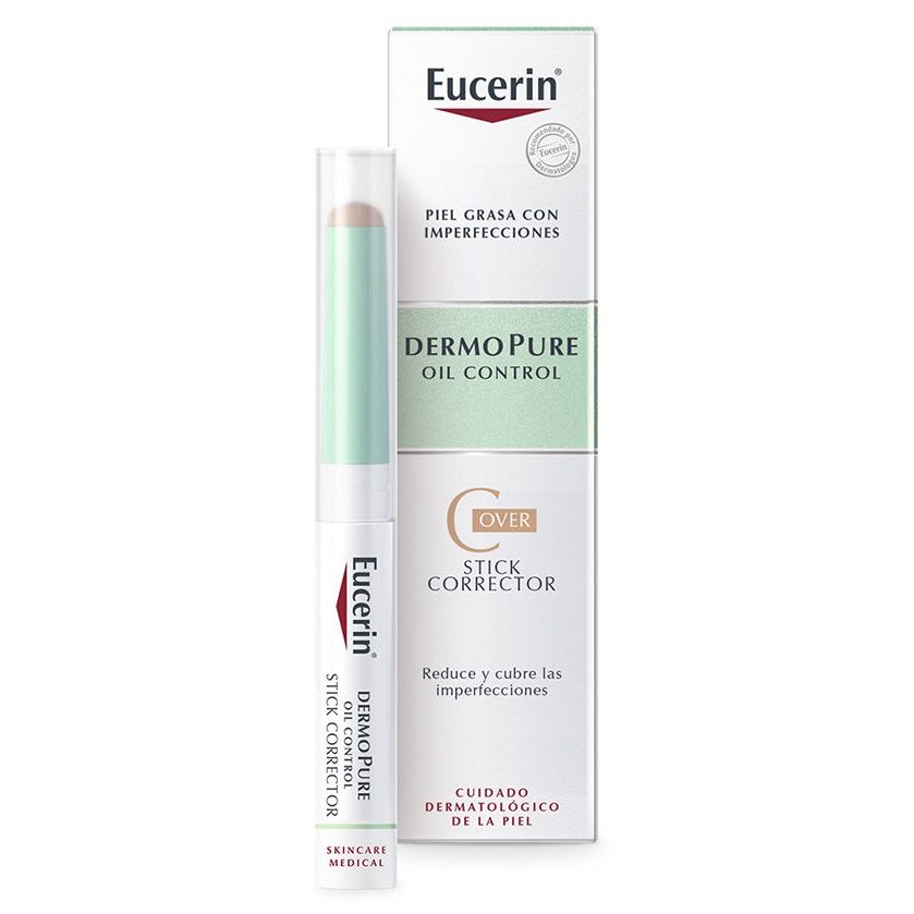 Corector stick pentru cosuri si puncte negre DermoPure, 2 g, Eucerin