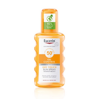 Spray de corp transparent cu SPF50+ Sun Protection, 200 ml, Eucerin