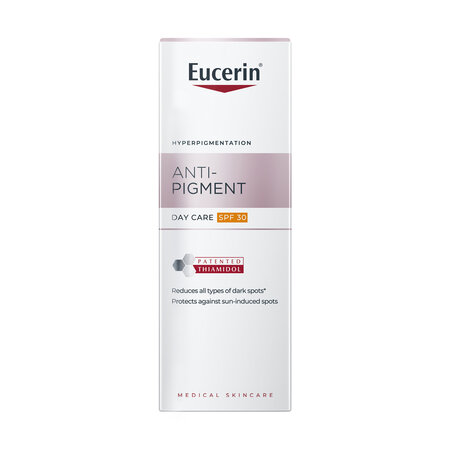 Crema de zi impotriva petelor pigmentare cu SPF 30 Anti-pigment, 50 ml, Eucerin 712848