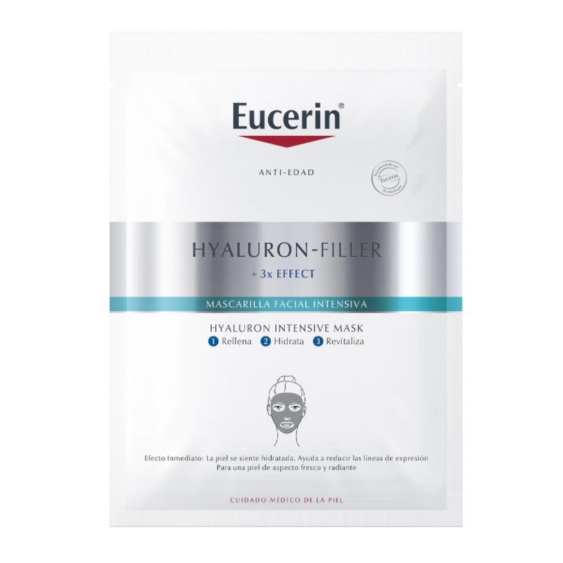 Masca faciala cu efect triplu anti-imbatranire Hyaluron Filler, 1 bucata, Eucerin