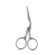 Foarfeca si perie pentru sprancene, 1 set, Parsa 713380