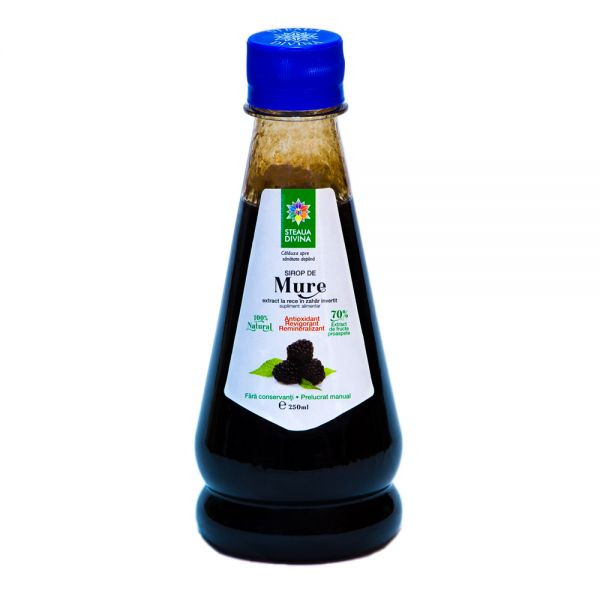 Sirop de mure, 250 ml, Steaua Divina