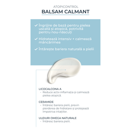Balsam calmant AtopiControl, 400 ml, Eucerin 712648