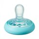 Suzeta de noapte Closer to Nature Breast like Soother, 6-18 luni, 2 bucati, Albastru/ Alb, Tommee Tippee 453193