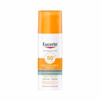 Crema gel cu protectie solara SPF 50+ Sun Protection, 50 ml, nuanta Light, Eucerin