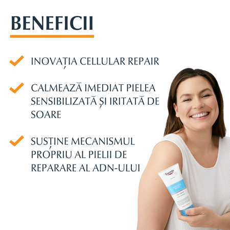 Lotiune dupa expunerea la soare Sensitive Relief, 200 ml, Eucerin 712818