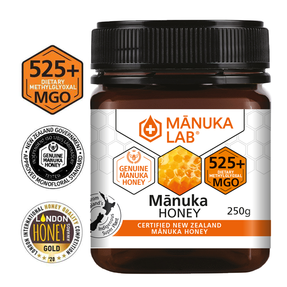 Miere de Manuka, MGO 525+, 250g, Manuka Lab