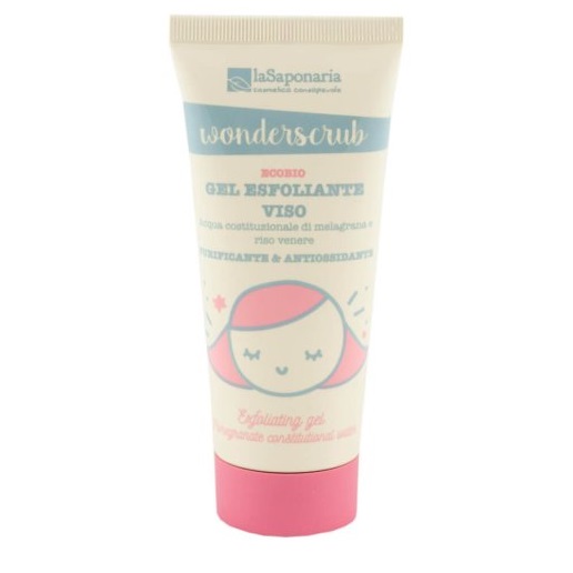 Gel exfoliant pentru fata, 100 ml, La Saponaria