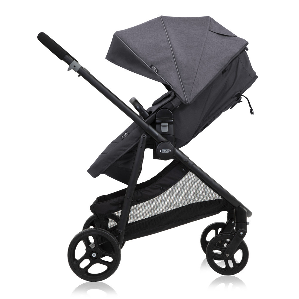 Carucior transformabil 2 in 1, Slate, Graco