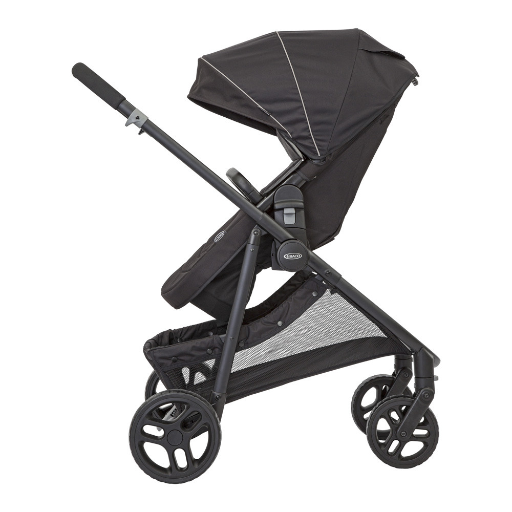 Carucior transformabil 2 in 1, Black, Graco