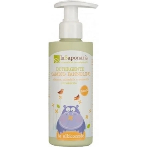 Lotiune organica pentru curatare dupa schimbarea scutecelor, 190 ml, La Saponaria