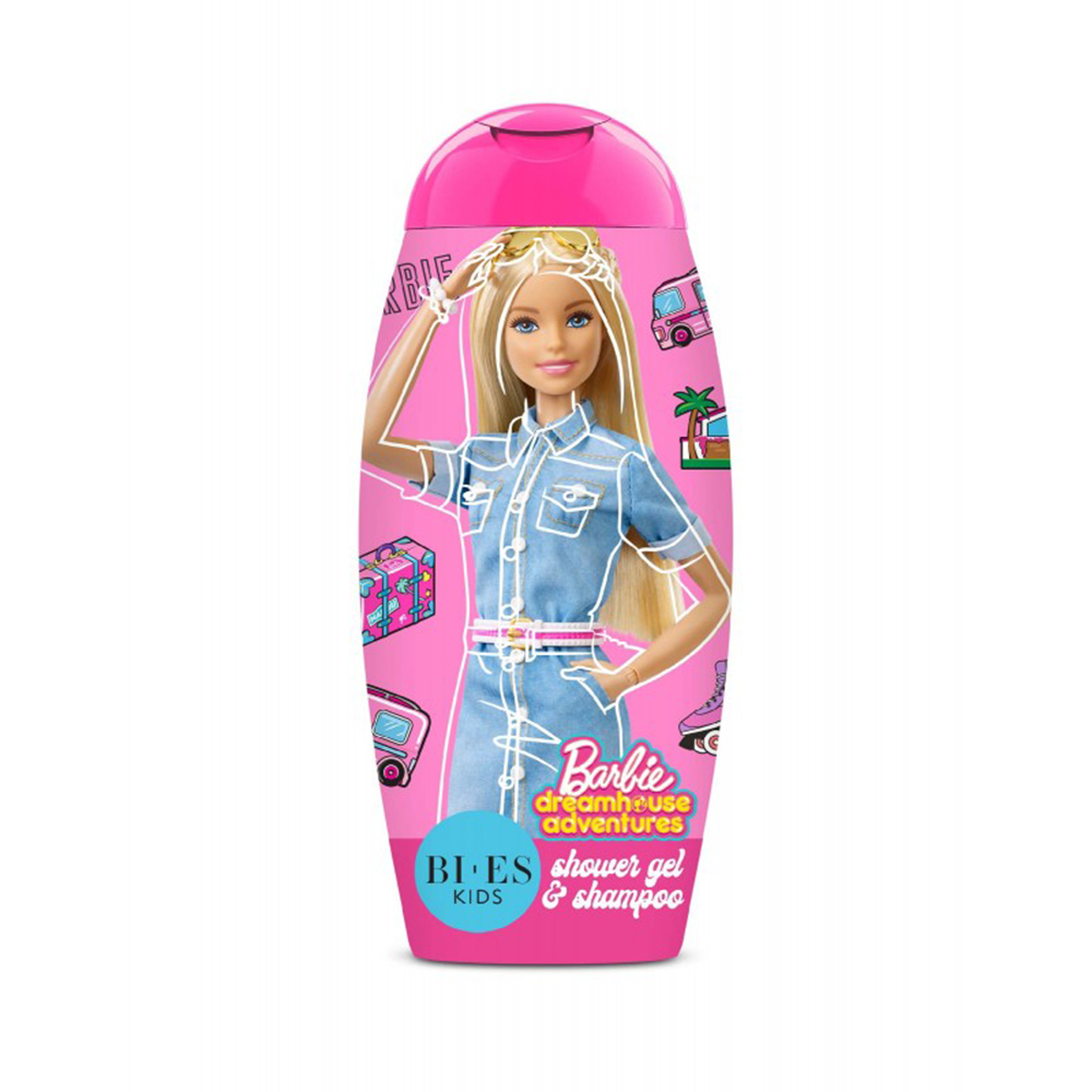 Gel de dus si sampon Barbie Dreamhouse, 250 ml, Bi Es