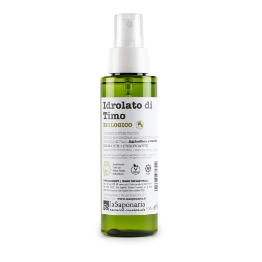 Hidrolat bio antiseptic de cimbru, 100 ml, La Saponaria