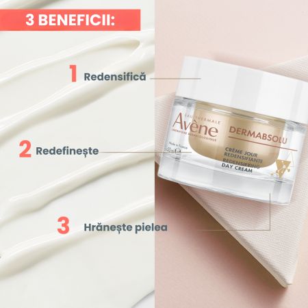 Crema de zi redensificatoare DermAbsolu, 50 ml, Avene 762494