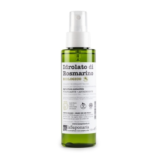 Hidrolat bio astringent de rozmarin, 100 ml, La Saponaria