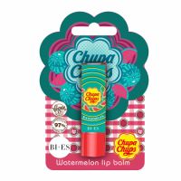 Balsam de buze cu aroma de pepene rosu Chupa Chups, +3 ani, 4 g, Bi Es