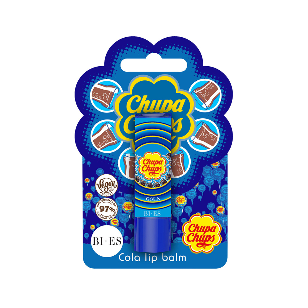 Balsam de buze cu aroma Cola Chupa Chups, 4 g, Bi Es