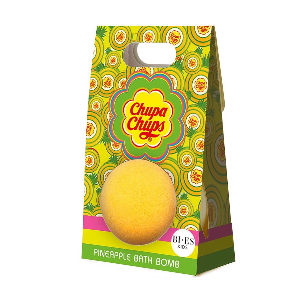 Bomba de baie Chupa Chups cu ananas, 165 g, Bi Es