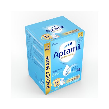 Lapte praf Nutri - Biotik 1+, 1-2 ani, 2 x 600 g, Aptamil 790833
