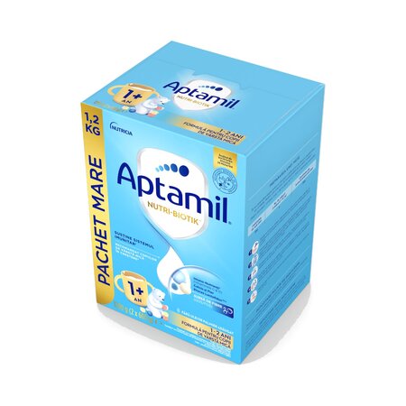 Lapte praf Nutri - Biotik 1+, 1-2 ani, 2 x 600 g, Aptamil 816713