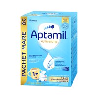 Lapte praf Nutri - Biotik 1+, 1-2 ani, 2 x 600 g, Aptamil