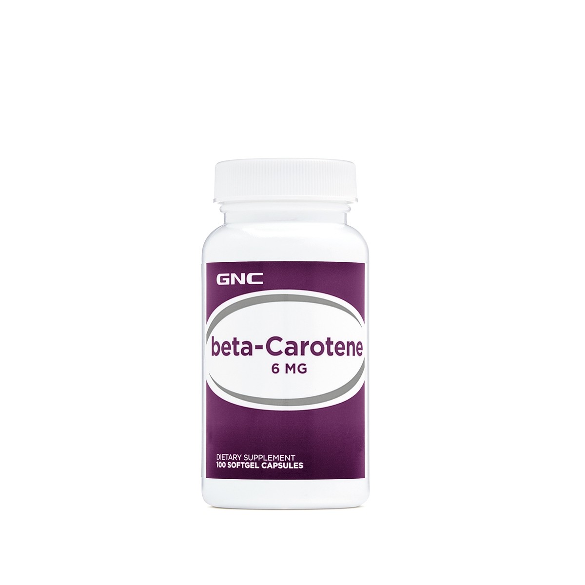 Beta Caroten, 6mg, 100 capsule, GNC