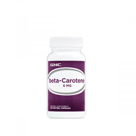 Beta Caroten, 6mg, 100 capsule, Gnc