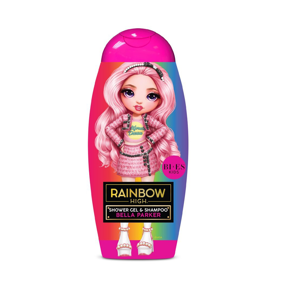 Gel de dus si sampon Rainbow Bella Parker, 250 ml, Bi Es