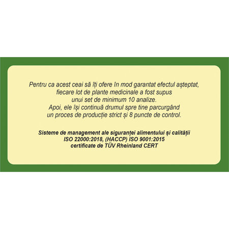 Ceai de menta, 80 plicuri, Fares 722397