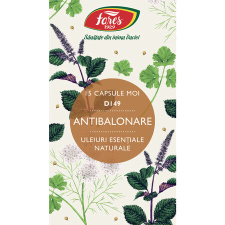Antibalonare D149, 15 capsule moi, Fares 722447