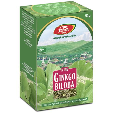 Ceai Ginko Biloba, 50g, Fares