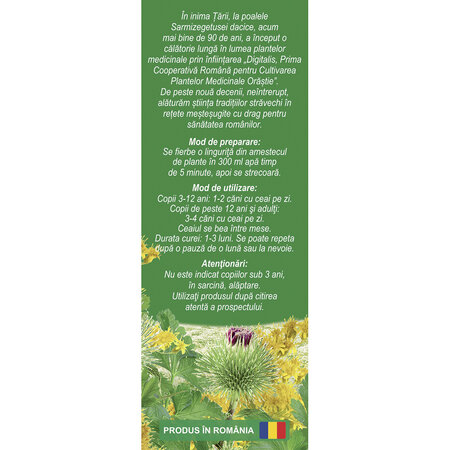 Ceai diuretic, 50g, Fares 722124