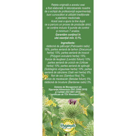 Ceai diuretic, 50g, Fares 722123
