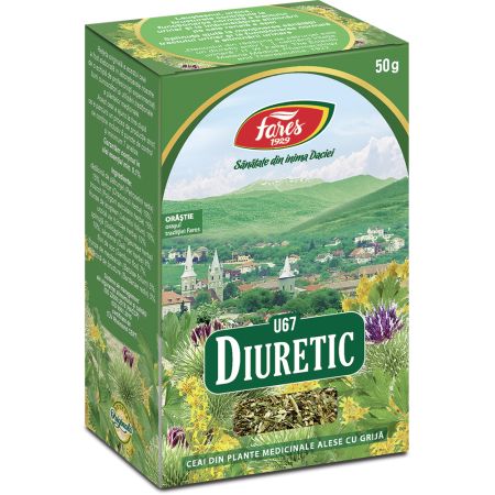 Ceai diuretic, 50g, Fares