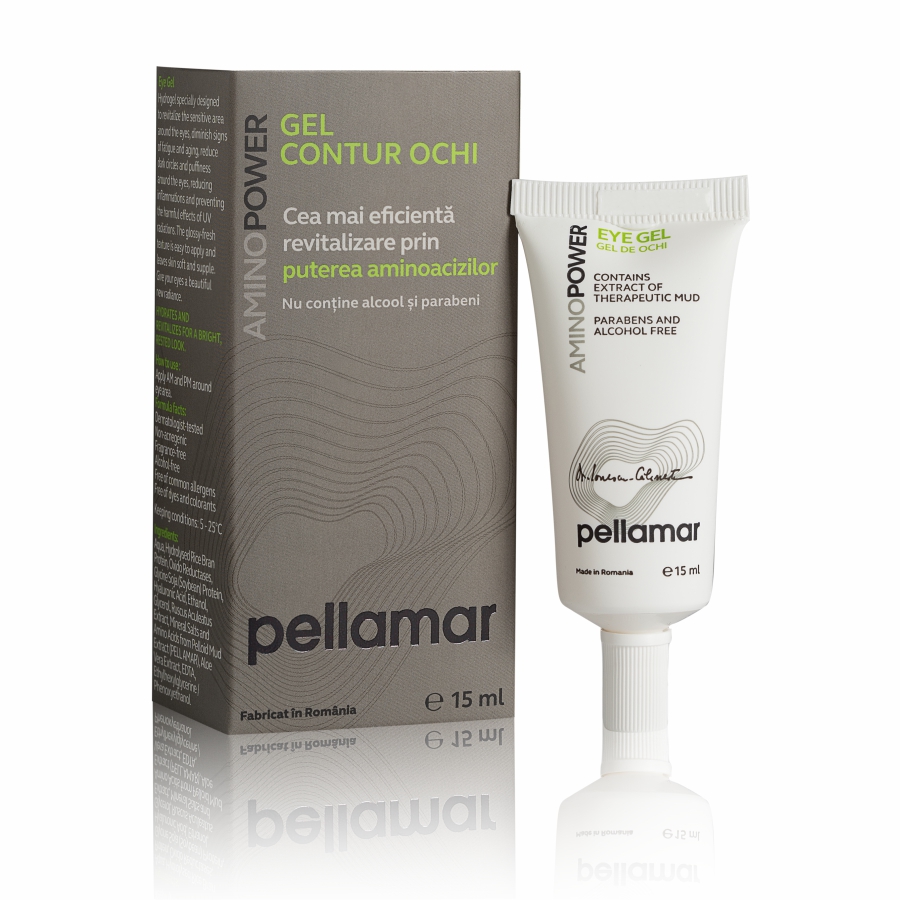 Gel pentru conturul ochilor Amino Power, 15ml, Pellamar