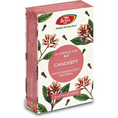 Candisept, 30 capsule moi, Fares