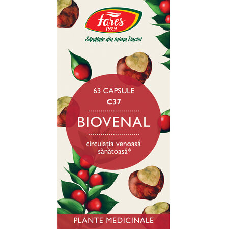Biovenal, 63 capsule, Fares 721938