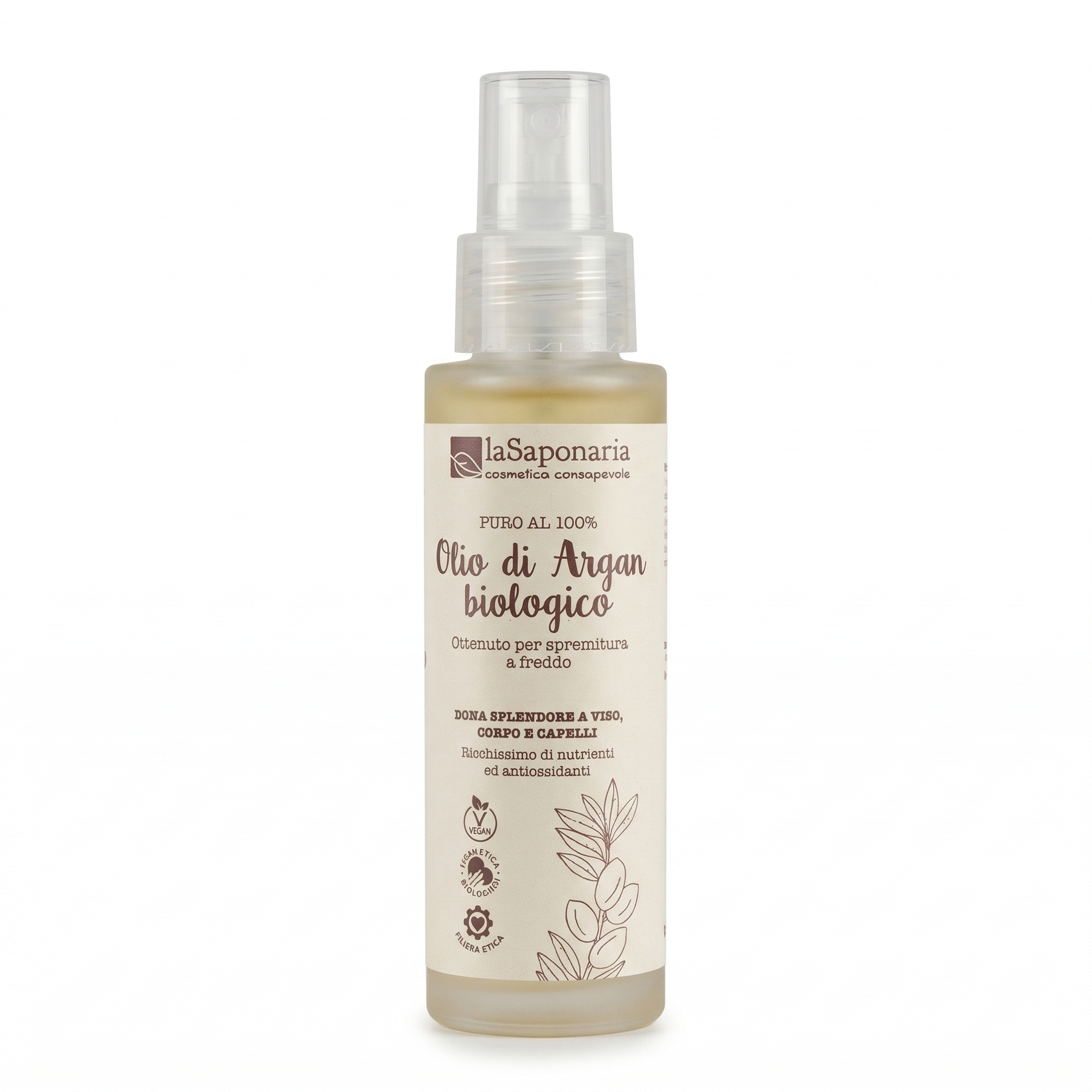 Ulei de argan pur, 50 ml, La Saponaria