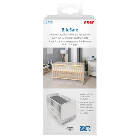 Plasa de insecte pentru patut BiteSafe, Alba, Reer 567470