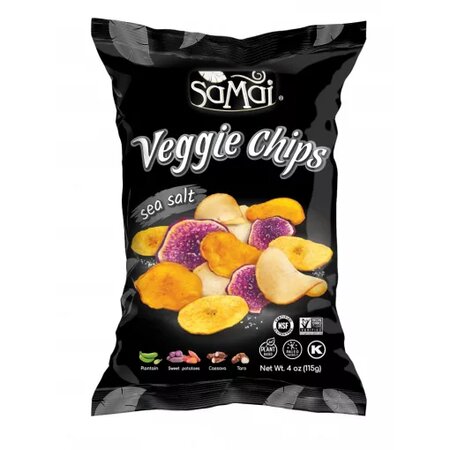 Chipsuri de legume cu sare de mare