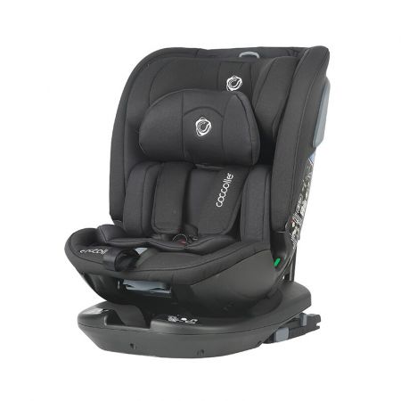 Scaun auto rotativ I-Size Velsa, Jet Black, Coccolle