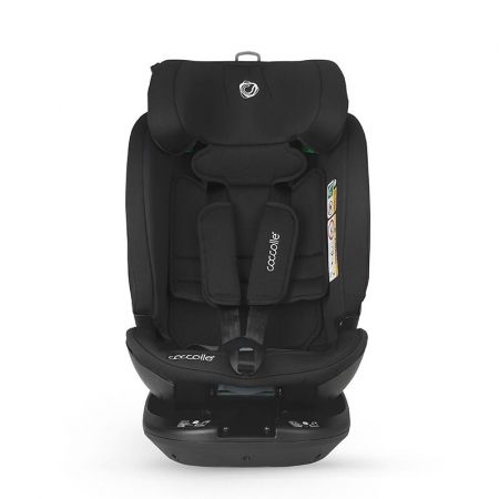 Scaun auto rotativ I-Size Velsa, Jet Black, Coccolle 567533