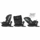 Scaun auto rotativ I-Size Velsa, Jet Black, Coccolle 567539