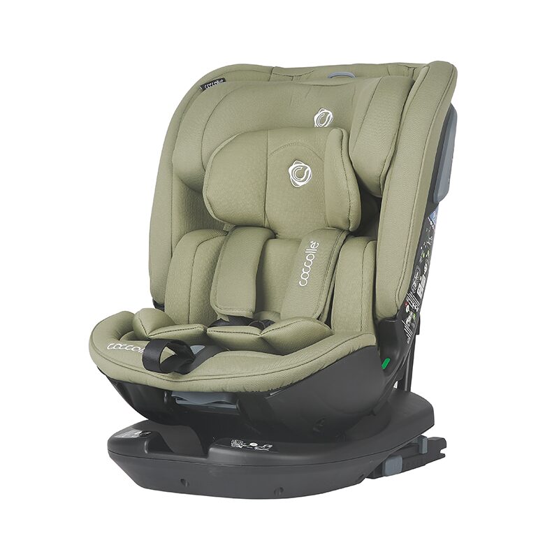 Scaun auto rotativ I-Size Velsa, Moss Green, Coccolle