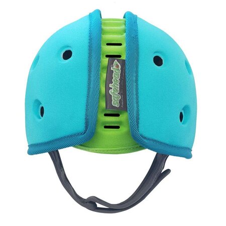 Casca protectie bebelusi cu spuma flexibila Baby Owl, Albastru, 7 - 24 luni, Safehead 567618